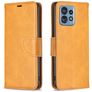Mobigear Excellent Housse Motorola Edge 40 Pro Etui Porte-Monnaie - Cognac