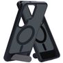 Mobiparts Hardcover Coque Samsung Galaxy S26 Ultra MagSafe Coque arrière Rigide avec Support Amovible - Satin Black