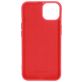 Mobiparts Coque iPhone 13 Coque arrière en Silicone - Scarlet Red