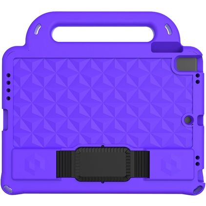 Mobigear Diamond Coque iPad Air 1 (2013) Coque de tablette pour enfants avec Poignée Enfants en EVA - Violet