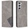 Mobigear Rhombus Slim Housse Samsung Galaxy S23 Etui - Gris
