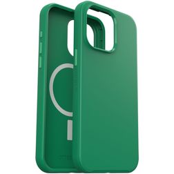 OtterBox Symmetry Coque iPhone 15 Pro Max MagSafe Coque arrière Rigide Anti-Chocs - Vert