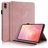 Mobigear Tree Coque Samsung Galaxy Tab S11 Ultra Etui + Porte-crayon - Rose doré