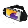 Mobiparts Comfort Fit Belt Brassard Téléphone Samsung Galaxy A72 Ceinture Coque de Sport en Neoprène - Noir