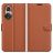 Mobigear Classic Housse HONOR 50 Etui Porte-Monnaie - Marron