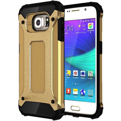 Mobigear Outdoor Coque Samsung Galaxy S6 Coque arrière Rigide Anti-Chocs - Or