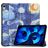 Mobigear Tri-Fold Coque iPad 11 (2025) Etui - Starry Sky