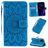 Mobigear Sunflower Housse iPhone 11 Etui Porte-Monnaie - Bleu