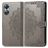 Mobigear Mandala Housse OPPO A17 Etui Porte-Monnaie - Gris