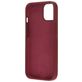 Mobiparts Coque iPhone 14 Coque arrière en Silicone - Plum Red