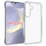 Mobigear Cushion Coque Transparente Samsung Galaxy S25 Plus Coque arrière en TPU Souple - Transparent