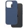 CARE by PanzerGlass Fashionable Coque iPhone 16 Pro MagSafe Coque arrière en Silicone - Bleu