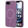 Mobiparts Slim Line Coque iPhone 16e MagSafe Coque arrière Rigide - Imperial Purple