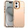 Mobigear Crystal Coque iPhone 18 Coque arrière Rigide - Orange