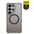 ITSKINS Level 2 HybridMagClear R Coque Samsung Galaxy S26 Ultra MagSafe Coque arrière Rigide Anti-Chocs - Smoke
