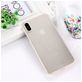 Mobigear Ultra Slim Coque iPhone XS Coque arrière Rigide Extra-fin - Blanc