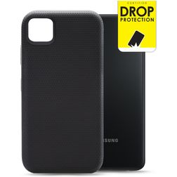 My Style Tough Coque Samsung Galaxy A22 5G Coque arrière Rigide Anti-Chocs - Noir