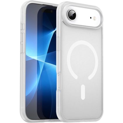 Mobigear Shockproof iPhone Air MagSafe Plastique rigide Coque arrière - Matte White