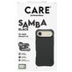 CARE by PanzerGlass Fashionable Coque iPhone Air MagSafe Coque arrière en Silicone - Noir