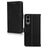 Mobilize Premium Gelly Housse Samsung Galaxy S25 Edge Etui Porte-Monnaie - Noir