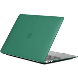 Mobigear Matte MacBook Pro 13 Pouces (2016-2023) Coque - Midnight Green - Model A1706 / A1708 / A1989 / A2159 / A2289 / A2251 / A2338