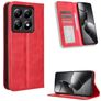Mobigear Sensation Housse Xiaomi 14T Etui Porte-Monnaie - Rouge