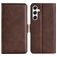 Mobigear Slim Magnet Housse Samsung Galaxy A35 Etui Porte-Monnaie - Marron