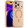 Mobigear Shockproof iPhone 17 Pro Max MagSafe Plastique rigide Coque arrière - Orange