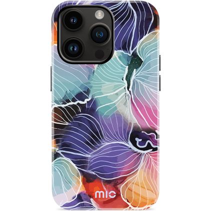 MIO Coque iPhone 14 Pro MagSafe Coque arrière Rigide - Flowers