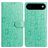 Mobigear Flowers Housse iPhone Air Etui Porte-Monnaie - Vert