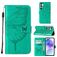 Mobigear Butterfly Housse Samsung Galaxy A55 Etui Porte-Monnaie - Vert