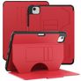 Mobigear Magnetic Folio Coque iPad Pro 11 Pouces (2022) Etui + Porte-crayon - Rouge
