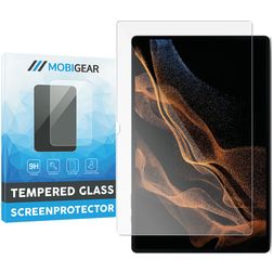 Mobigear Samsung Galaxy Tab S9 Ultra Verre trempé Protection d'écran - Compatible Coque - Noir