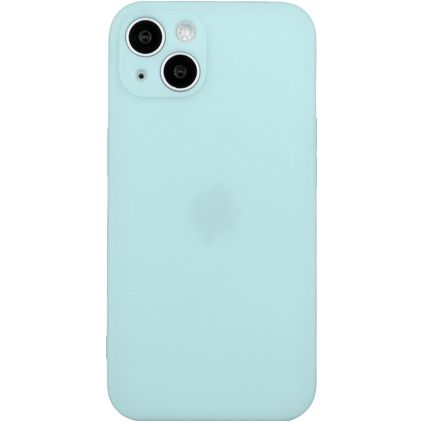 Mobigear Colors Coque iPhone 15 Coque arrière en TPU Souple - Turquoise