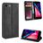 Mobigear Sensation Housse iPhone SE (2020) Etui Porte-Monnaie - Noir