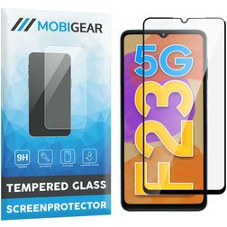 Mobigear Premium Samsung Galaxy F23 Verre trempé Protection d'écran - Compatible Coque - Noir