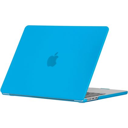 Mobigear Matte MacBook Air 15 Pouces (2023-2026) Coque - Bleu - Model A2941 / A3114 / A3241 / A3448