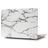 Mobigear Marble MacBook Pro 13 Pouces (2012-2015) Coque - Blanc - Model A1425 / A1502