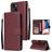 Mobigear Wallet Housse iPhone 14 Etui Porte-Monnaie - Rouge