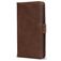 Mobilize Wallet Housse Samsung Galaxy S25 FE Etui en Cuir Véritable Porte-Monnaie - Marron