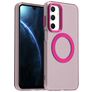 Mobigear Shockproof Coque Samsung Galaxy A16 MagSafe Coque arrière Rigide - Rouge