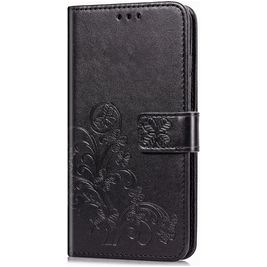Mobigear Clover Housse Huawei P40 Etui Porte-Monnaie - Noir