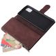 Mobigear Zipper Housse Samsung Galaxy A51 Etui Porte-Monnaie - Marron