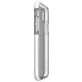 Mobigear Full Bumper Coque iPhone XS Coque arrière Rigide Anti-Chocs - Transparent / Rouge