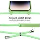 Mobigear Lanyard iPhone 14 Pro Coque avec cordon en Silicone - Vert