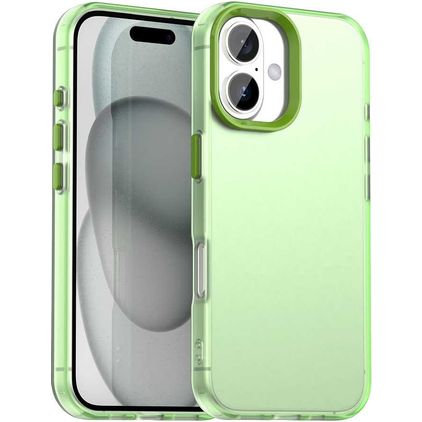 Mobigear Crystal Coque iPhone 18 Coque arrière Rigide - Vert