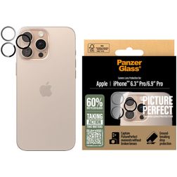 PanzerGlass PicturePerfect iPhone 16 Pro Max Verre trempé Protection Caméra - Compatible Coque