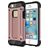 Mobigear Outdoor Coque iPhone SE (2016) Coque arrière Rigide Anti-Chocs - Rose doré