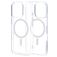 Mobiparts Hardcover Coque Transparente iPhone 16 Pro MagSafe Coque arrière Rigide - Transparent