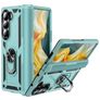 Mobigear Armor Ring Coque Samsung Galaxy Z Fold 6 Coque arrière Rigide Anti-Chocs avec Anneau-Support - Vert